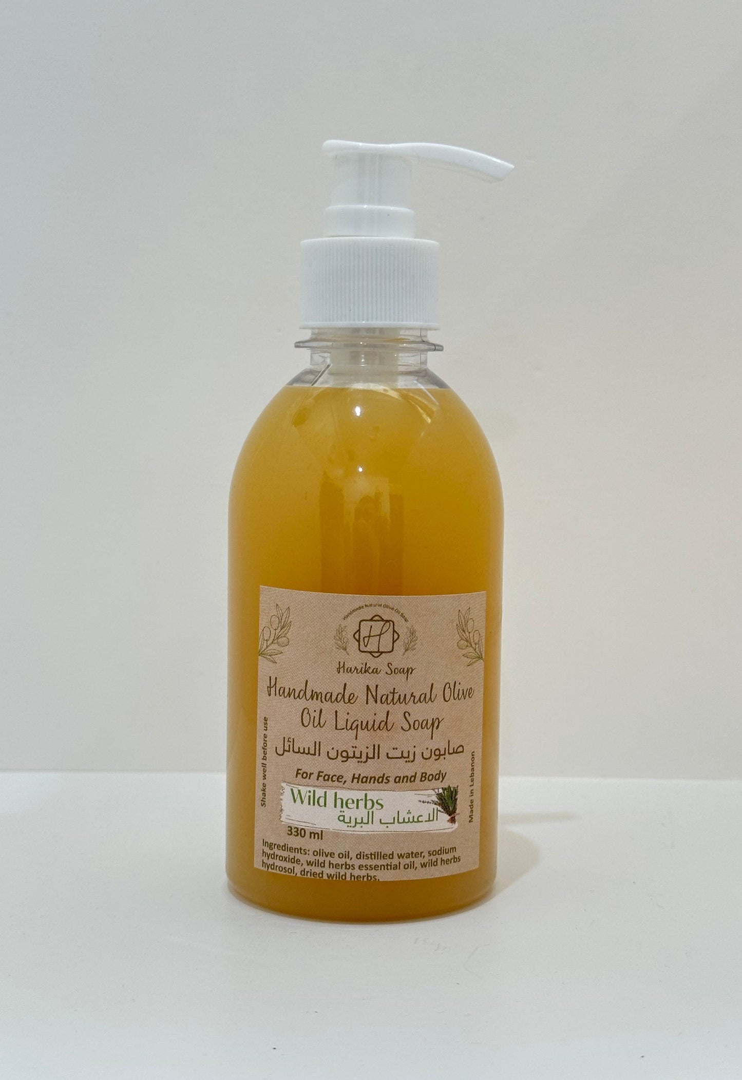 Wild Herbs Olive Oil liquid soap